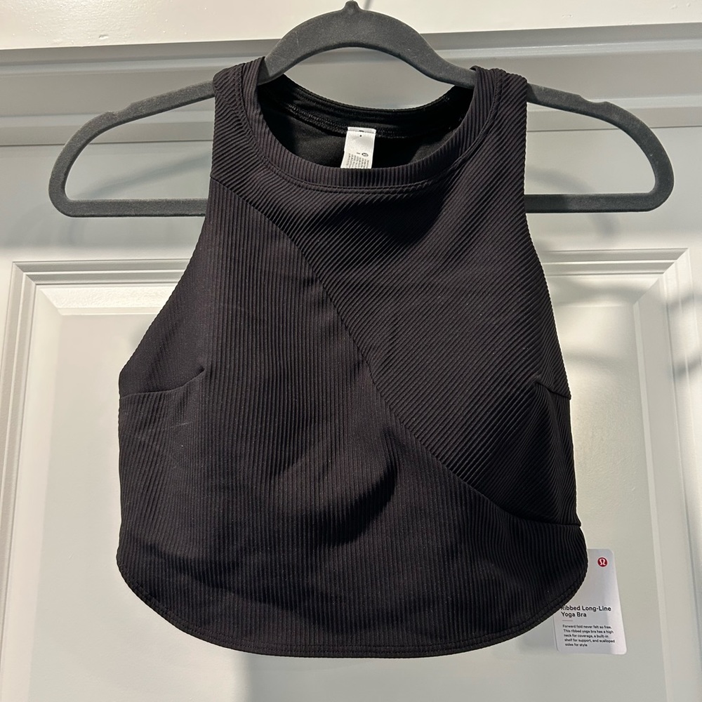 Lululemon Ribbed Long-Line Yoga Bra